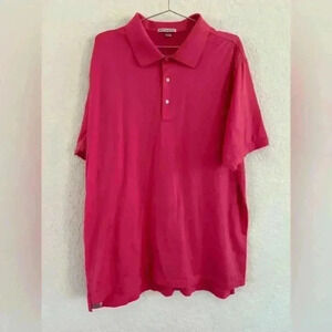 Peter Millar XXL pink polo